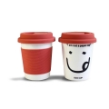 'I Am Not a Paper Cup' - Thermal Porcelain Mug (230ml) - Red