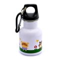 Cartoon Series Kids Stainless Steel Drinking Bottle (130ml) - White