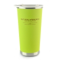 Stainless Steel Double Wall Heat Insulated Cup - Green